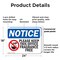 Signmission Please Keep This Office Fragrance Free, 24 in W x Rectangle, Plastic OS-2PACK-NS-P-1824-L-17499 - alternate 7